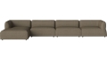 Arke garden sofa 4 moduły z szezlongiem 460 x 170 cm - po lewej BOLIA różne warianty 