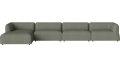 Arke garden sofa 4 moduły z szezlongiem 460 x 170 cm - po lewej BOLIA różne warianty 