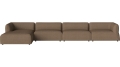 Arke garden sofa 4 moduły z szezlongiem 460 x 170 cm - po lewej BOLIA różne warianty 