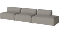 Arke Garden sofa 3 moduły z otwartym końcem 360 x 95 cm – po prawej BOLIA różne warianty 