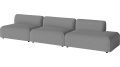 Arke Garden sofa 3 moduły z otwartym końcem 360 x 95 cm – po prawej BOLIA różne warianty 