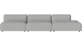 Arke Garden sofa 3 moduły z otwartym końcem 360 x 95 cm – po prawej BOLIA różne warianty 