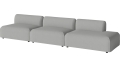 Arke Garden sofa 3 moduły z otwartym końcem 360 x 95 cm – po prawej BOLIA różne warianty 