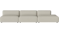 Arke Garden sofa 3 moduły z otwartym końcem 360 x 95 cm – po prawej BOLIA różne warianty 