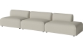 Arke Garden sofa 3 moduły z otwartym końcem 360 x 95 cm – po prawej BOLIA różne warianty 