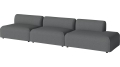 Arke Garden sofa 3 moduły z otwartym końcem 360 x 95 cm – po prawej BOLIA różne warianty 