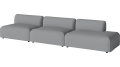 Arke Garden sofa 3 moduły z otwartym końcem 360 x 95 cm – po prawej BOLIA różne warianty 