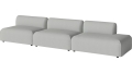 Arke Garden sofa 3 moduły z otwartym końcem 360 x 95 cm – po prawej BOLIA różne warianty 