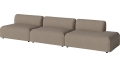 Arke Garden sofa 3 moduły z otwartym końcem 360 x 95 cm – po prawej BOLIA różne warianty 