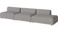 Arke Garden sofa 3 moduły z otwartym końcem 360 x 95 cm – po prawej BOLIA różne warianty 