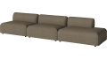 Arke Garden sofa 3 moduły z otwartym końcem 360 x 95 cm – po prawej BOLIA różne warianty 