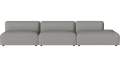 Arke Garden sofa 3 moduły z otwartym końcem 360 x 95 cm – po prawej BOLIA różne warianty 