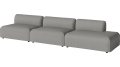 Arke Garden sofa 3 moduły z otwartym końcem 360 x 95 cm – po prawej BOLIA różne warianty 