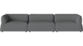 Arke garden sofa 3 moduły 345 x 95 cm BOLIA różne warianty