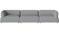 Arke garden sofa 3 moduły 345 x 95 cm BOLIA różne warianty