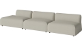 Arke garden sofa 3 moduły z otwartym końcem 360 x 95 cm – po lewej BOLIA różne warianty