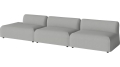 Arke garden sofa 3 moduły z otwartym końcem 360 x 95 cm – po lewej BOLIA różne warianty