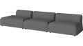 Arke garden sofa 3 moduły z otwartym końcem 360 x 95 cm – po lewej BOLIA różne warianty