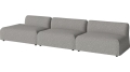 Arke garden sofa 3 moduły z otwartym końcem 360 x 95 cm – po lewej BOLIA różne warianty