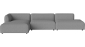 Arke garden sofa 3 moduły z szezlongiem 360 x 170 cm – lewa BOLIA różne warianty 