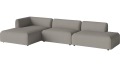 Arke garden sofa 3 moduły z szezlongiem 360 x 170 cm – lewa BOLIA różne warianty 