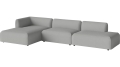 Arke garden sofa 3 moduły z szezlongiem 360 x 170 cm – lewa BOLIA różne warianty 