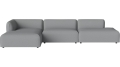 Arke garden sofa 3 moduły z szezlongiem 360 x 170 cm – lewa BOLIA różne warianty 