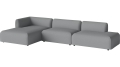 Arke garden sofa 3 moduły z szezlongiem 360 x 170 cm – lewa BOLIA różne warianty 