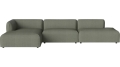 Arke garden sofa 3 moduły z szezlongiem 360 x 170 cm – lewa BOLIA różne warianty 