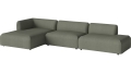 Arke garden sofa 3 moduły z szezlongiem 360 x 170 cm – lewa BOLIA różne warianty 