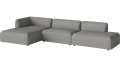 Arke garden sofa 3 moduły z szezlongiem 360 x 170 cm – lewa BOLIA różne warianty 