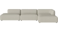 Arke garden sofa 3 moduły z szezlongiem 360 x 170 cm – po prawej BOLIA różne warianty 