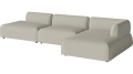 Arke garden sofa 3 moduły z szezlongiem 360 x 170 cm – po prawej BOLIA różne warianty 