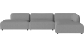 Arke garden sofa 3 moduły z szezlongiem 360 x 170 cm – po prawej BOLIA różne warianty 