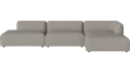 Arke garden sofa 3 moduły z szezlongiem 360 x 170 cm – po prawej BOLIA różne warianty 