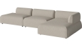 Arke garden sofa 3 moduły z szezlongiem 360 x 170 cm – po prawej BOLIA różne warianty 