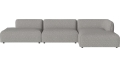 Arke garden sofa 3 moduły z szezlongiem 360 x 170 cm – po prawej BOLIA różne warianty 