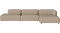 Arke garden sofa 3 moduły z szezlongiem 360 x 170 cm – po prawej BOLIA różne warianty 