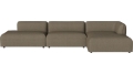 Arke garden sofa 3 moduły z szezlongiem 360 x 170 cm – po prawej BOLIA różne warianty 