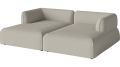 Arke garden sofa 2 moduły z szezlongiem BOLIA różne warianty 