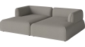 Arke garden sofa 2 moduły z szezlongiem BOLIA różne warianty 