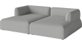 Arke garden sofa 2 moduły z szezlongiem BOLIA różne warianty 