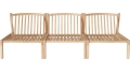 Patio-ogrodowa sofa 3 moduły Untreated teak, Solid BOLIA