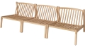 Patio-ogrodowa sofa 3 moduły Untreated teak, Solid BOLIA
