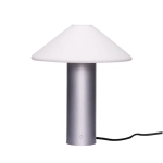 Lampa Stołowa Orbit Metalic SIlver Hubsch