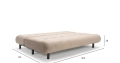 Sofa rozkładana Nabli Innovation Living różne warianty