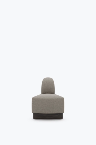 Sofa Shore Dining Curved Corner Outward, Plinth, Module 30 New Works  