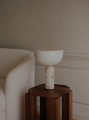 Lampa stołowa Kizu  - Gris du Marais Marble, Small New Works 
