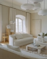 Lampa wisząca Kite Pendant Ø75 White Tyvek New Works  