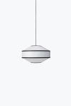 Lampa wisząca Kite Pendant Ø55 White and Black Tyvek New Works  